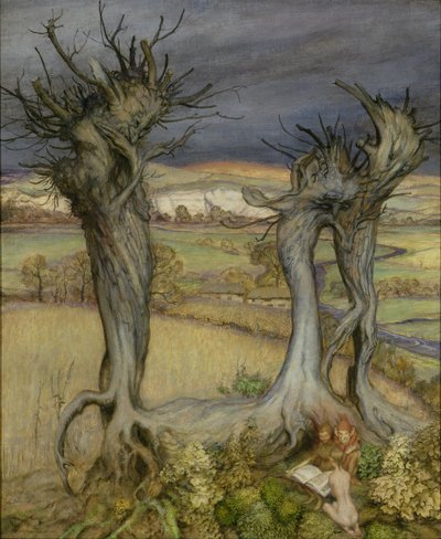 Near Amberley by Arthur Rackham